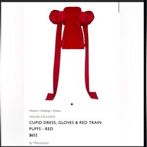 SOLD OUT Miscreants Train puff dress